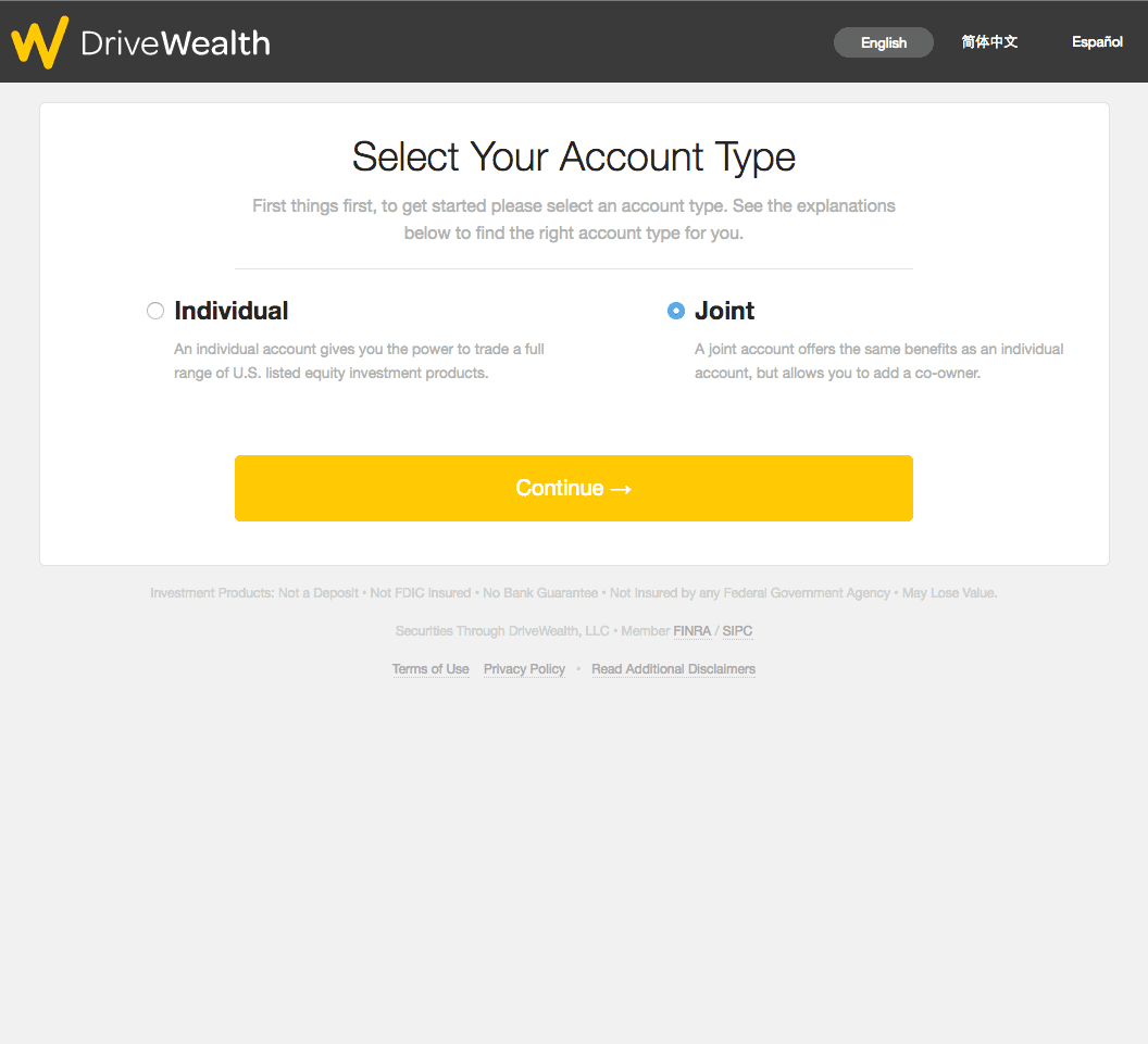New Member Sign Up