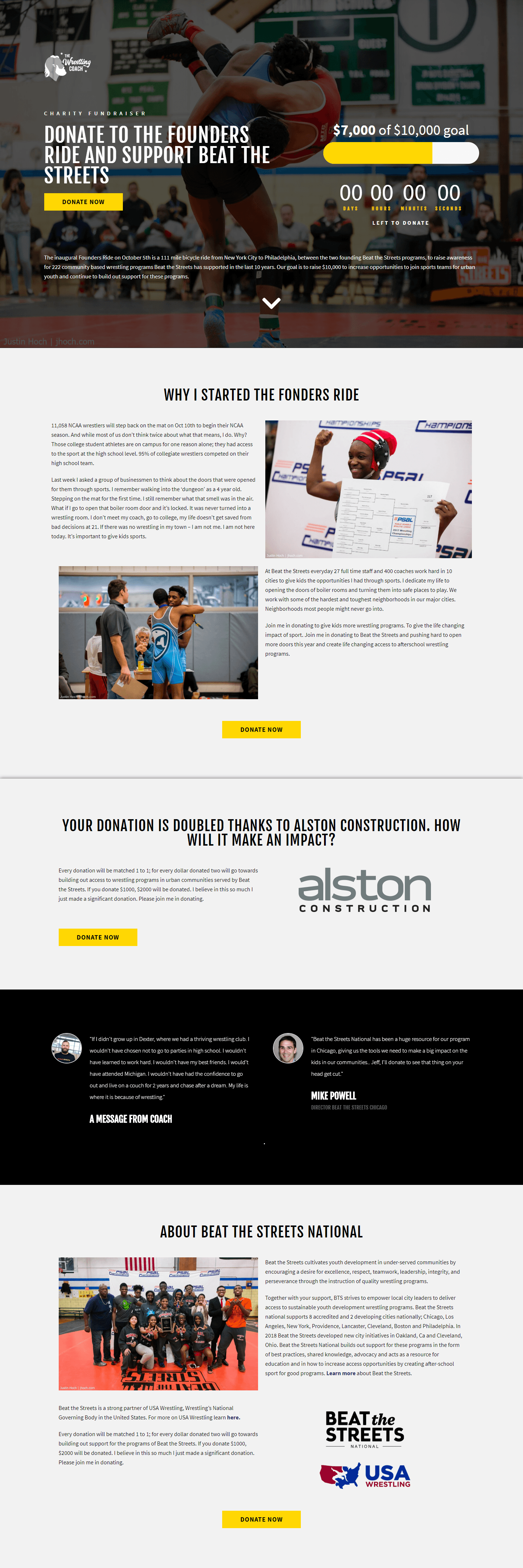 Summer Camp Landing Page